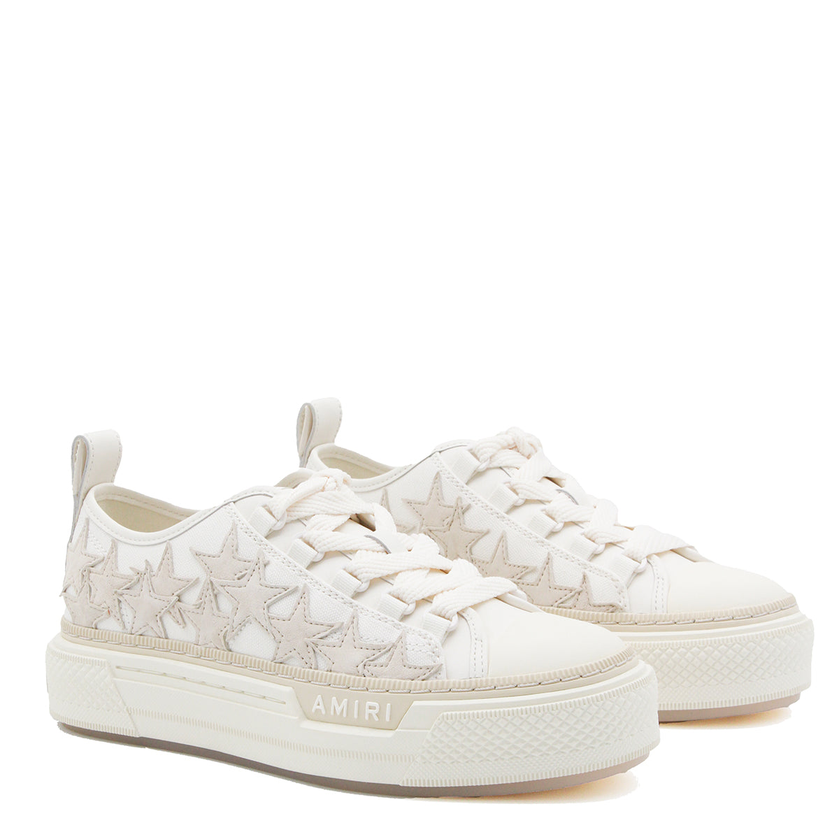 ALABASTER COTTON COURT LOW SNEAKERS