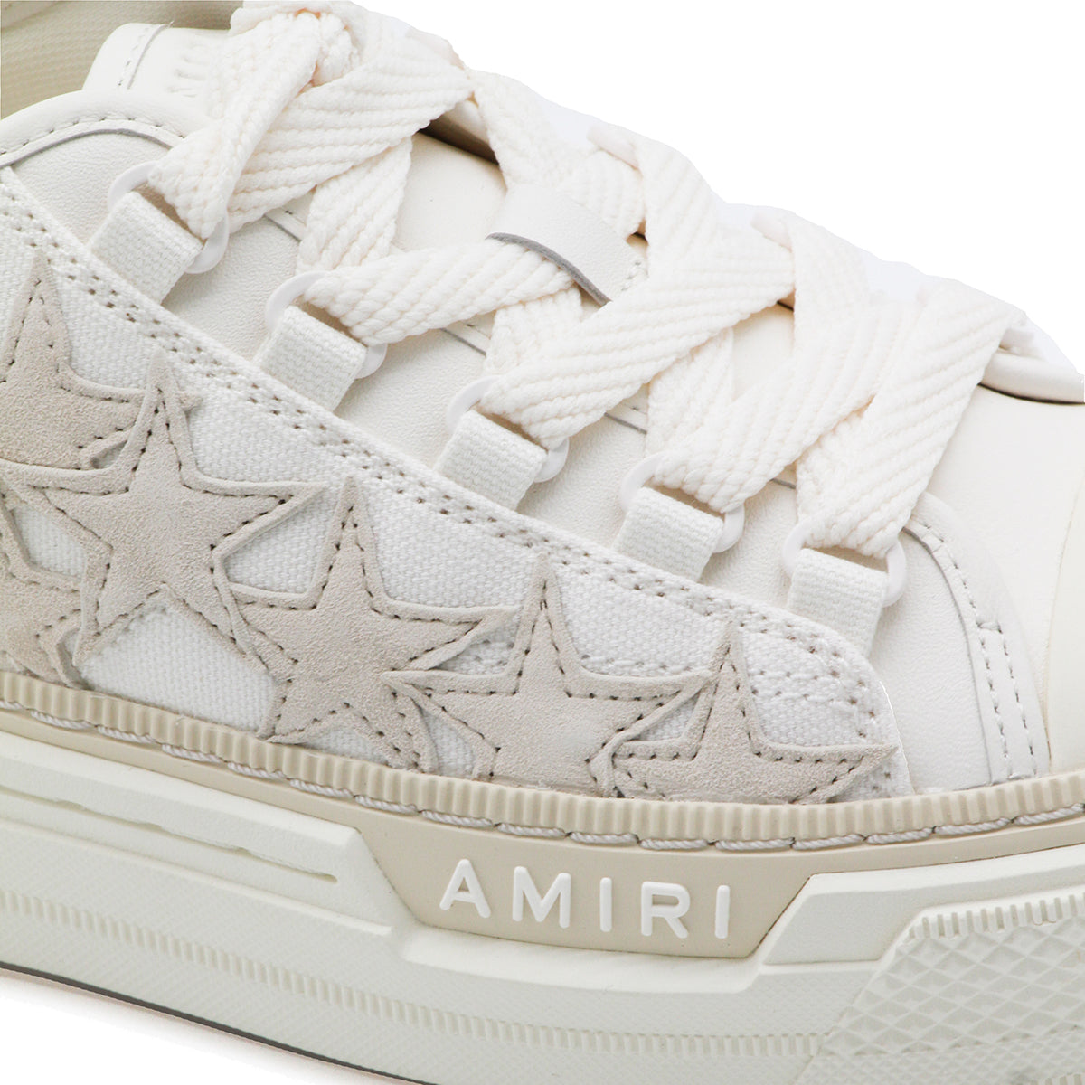 ALABASTER COTTON COURT LOW SNEAKERS