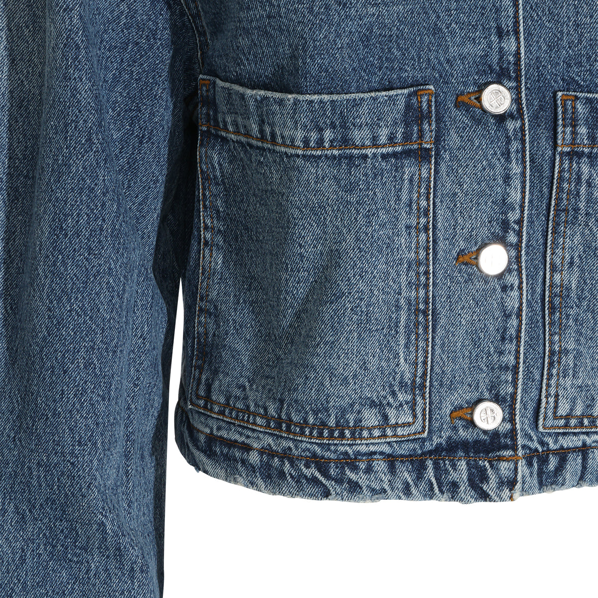 BLUE COTTON DENIM JACKET