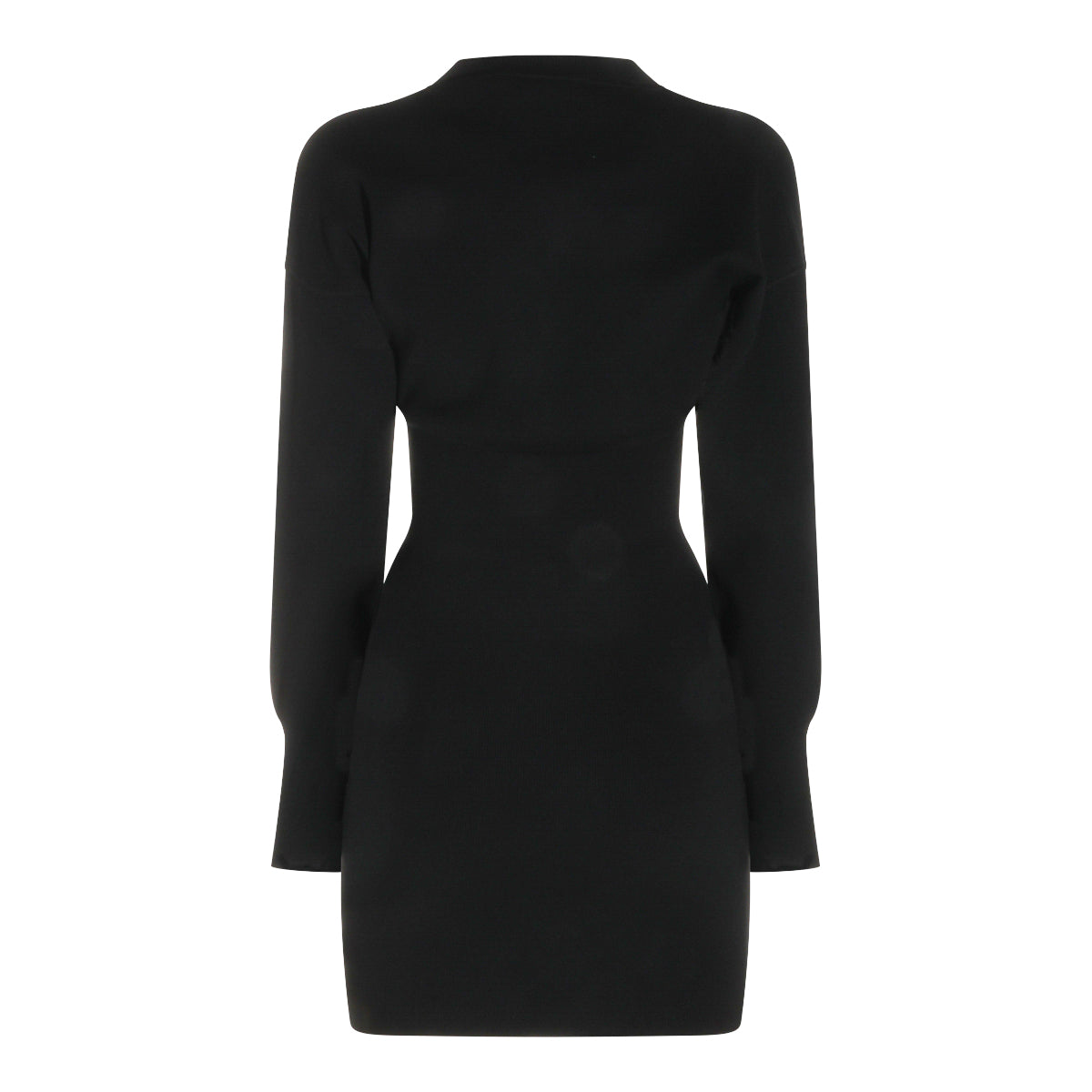 BLACK STRETCH IMANE DRESS