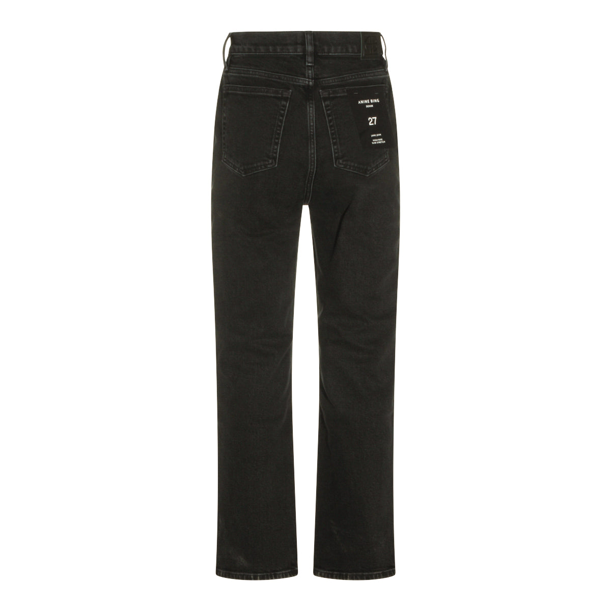 BLACK DENIM JANE JEANS