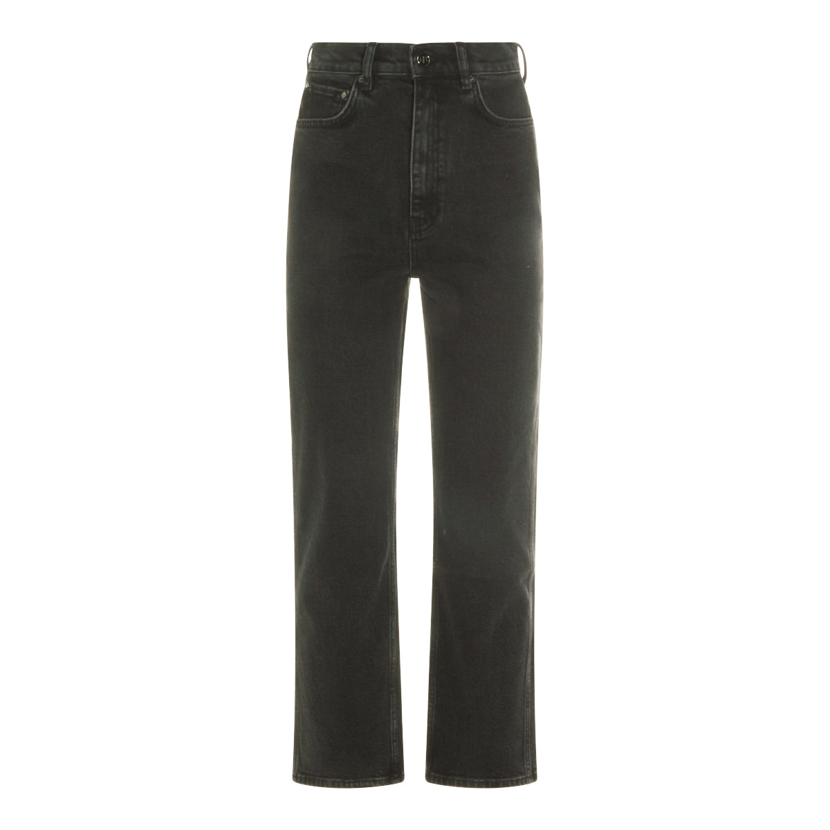 BLACK DENIM JANE JEANS
