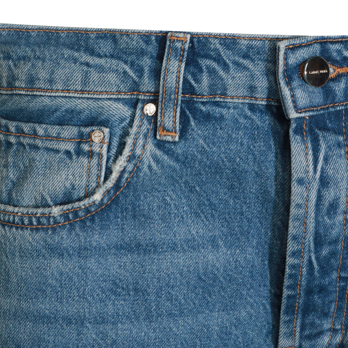 LIGHT BLUE COTTON JEANS