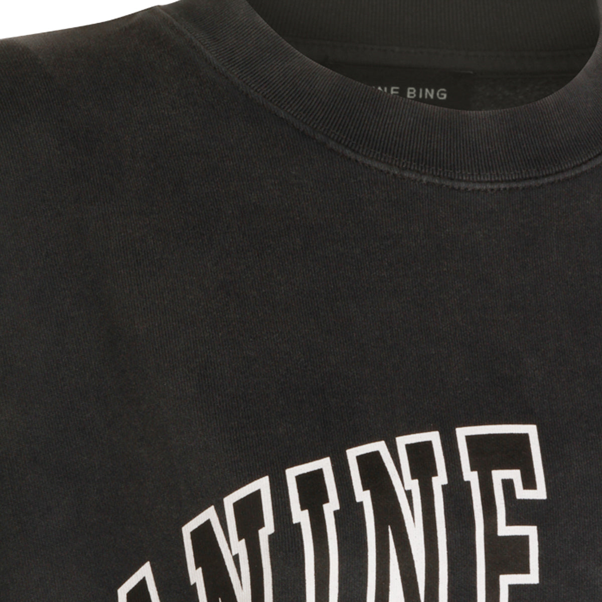 DARK GREY COTTON MILES SWEATSHIRT