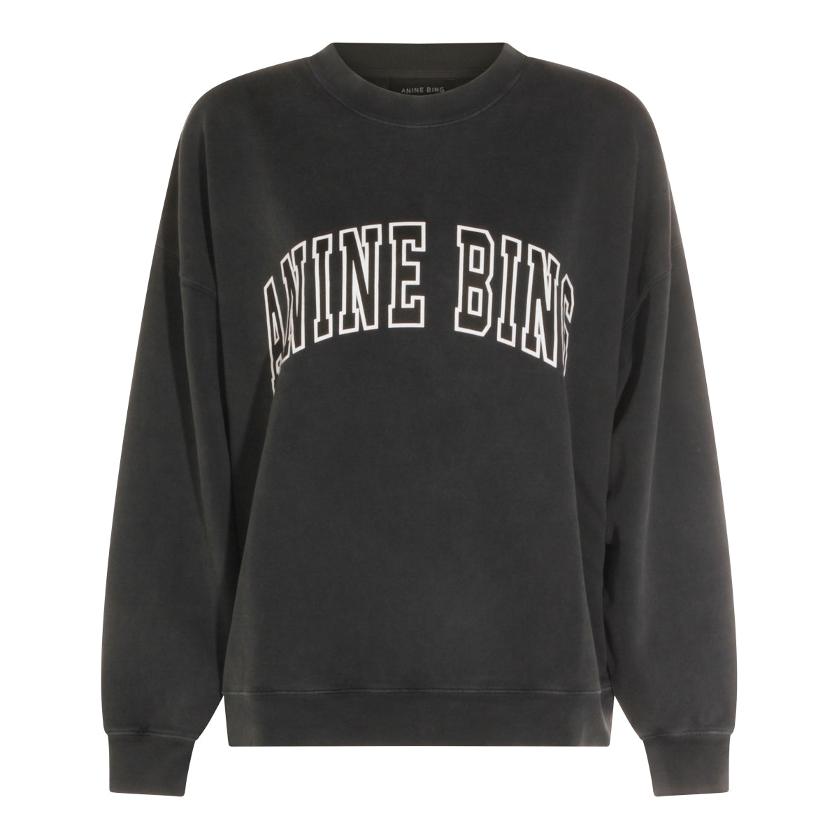 DARK GREY COTTON MILES SWEATSHIRT