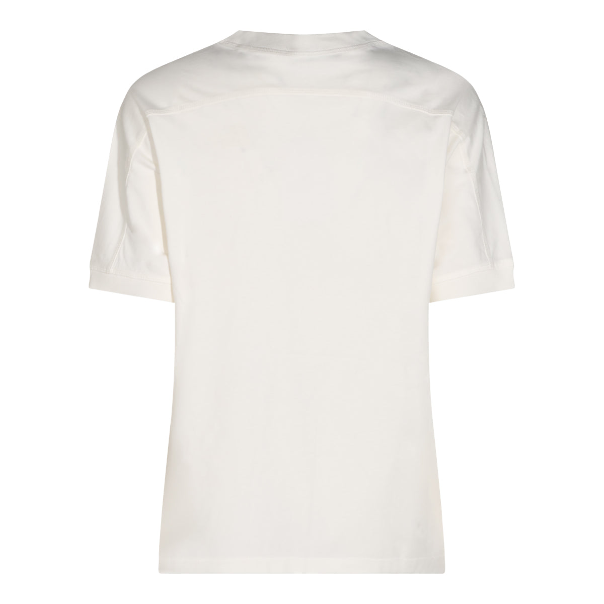 ECRU COTTON JAYLIN TEE COLLEGIATE T-SHIRT