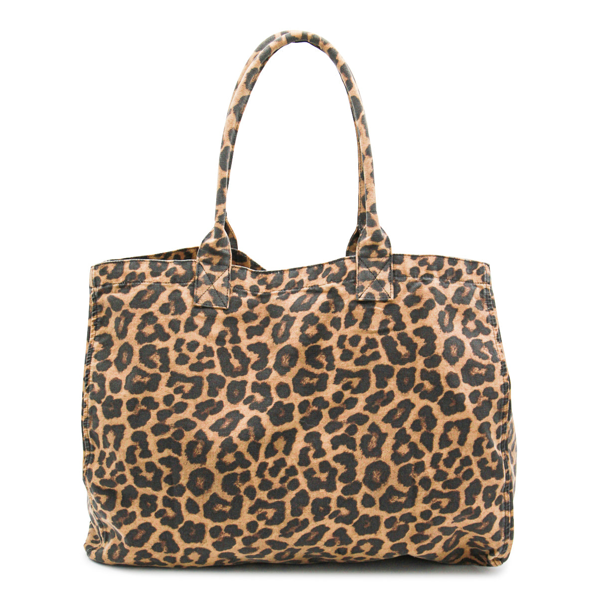 LEOPARD COTTON LEO CANVAS TOTE