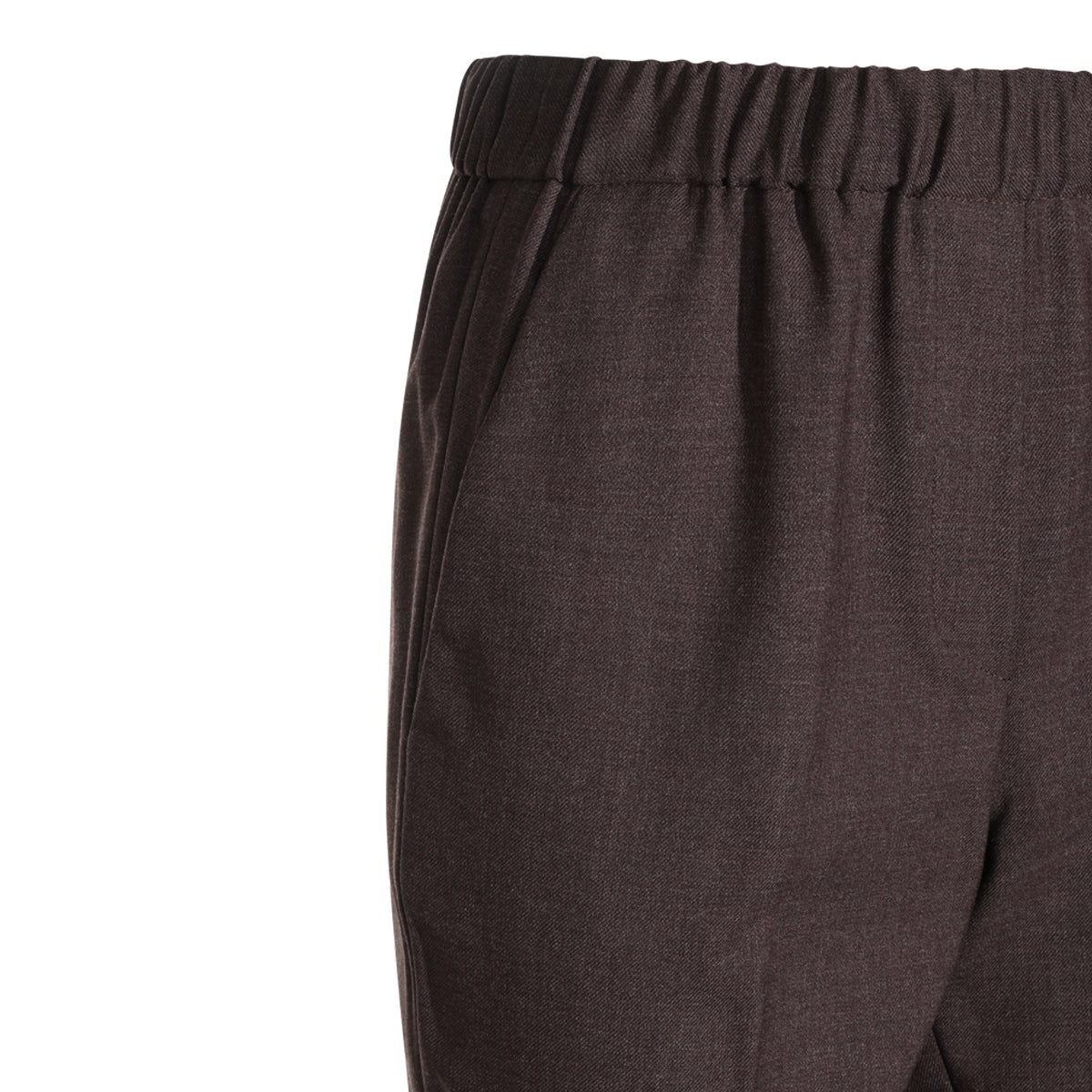 CHOCO WOOL BLEND PANTS