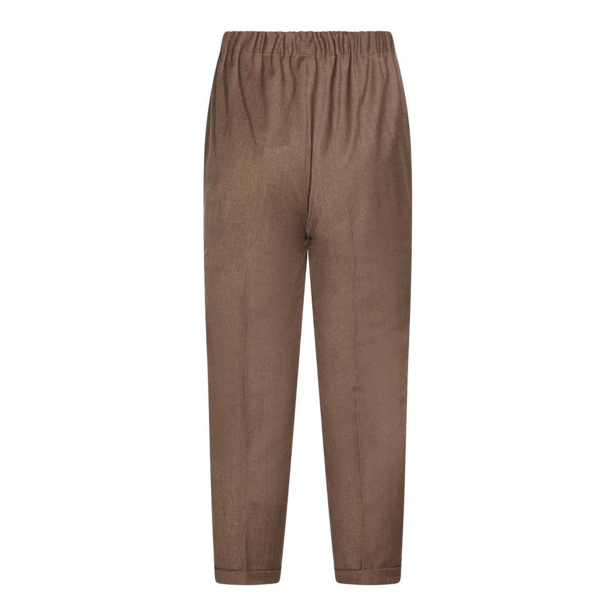 BLACK WOOL PANT