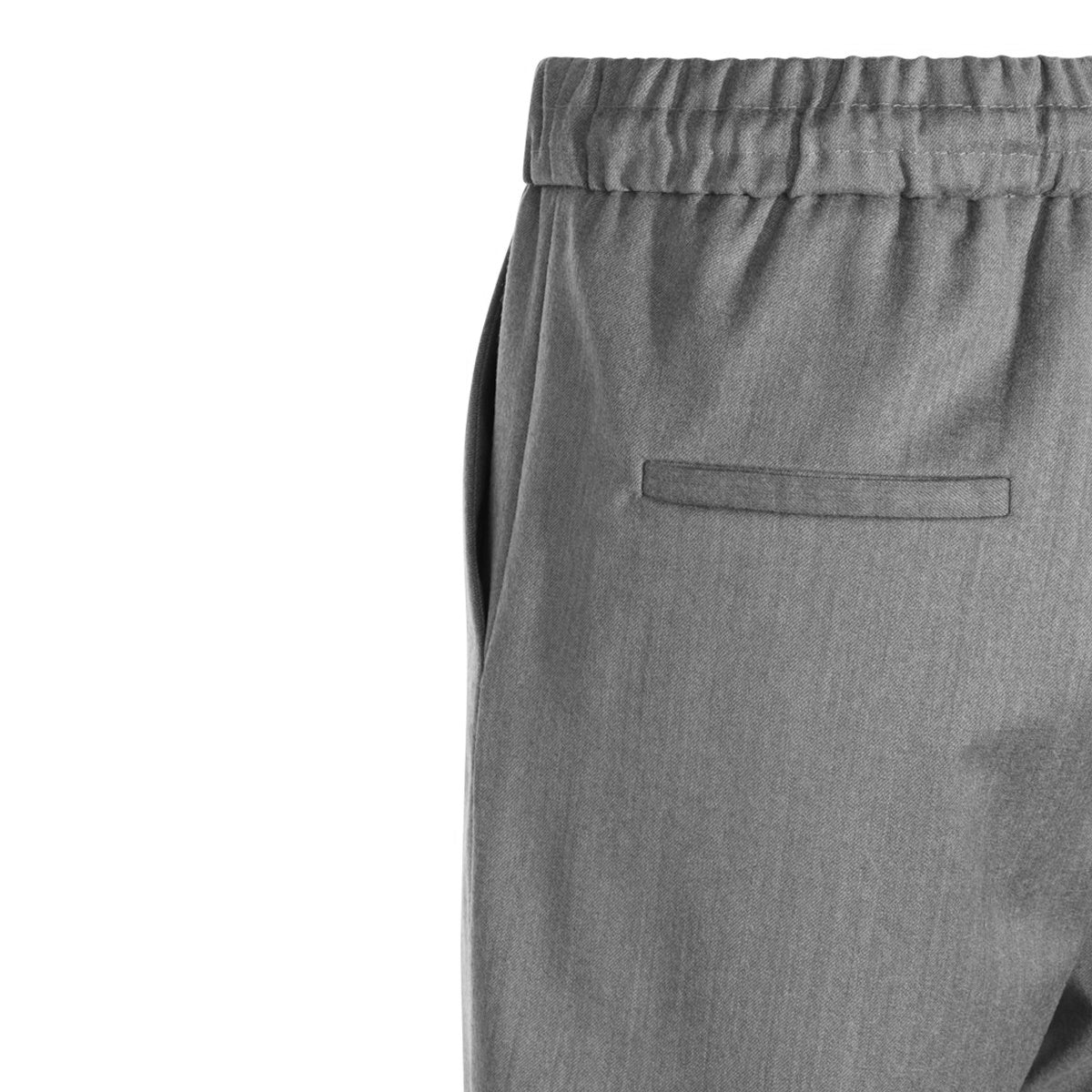 GREY WOOL PANT