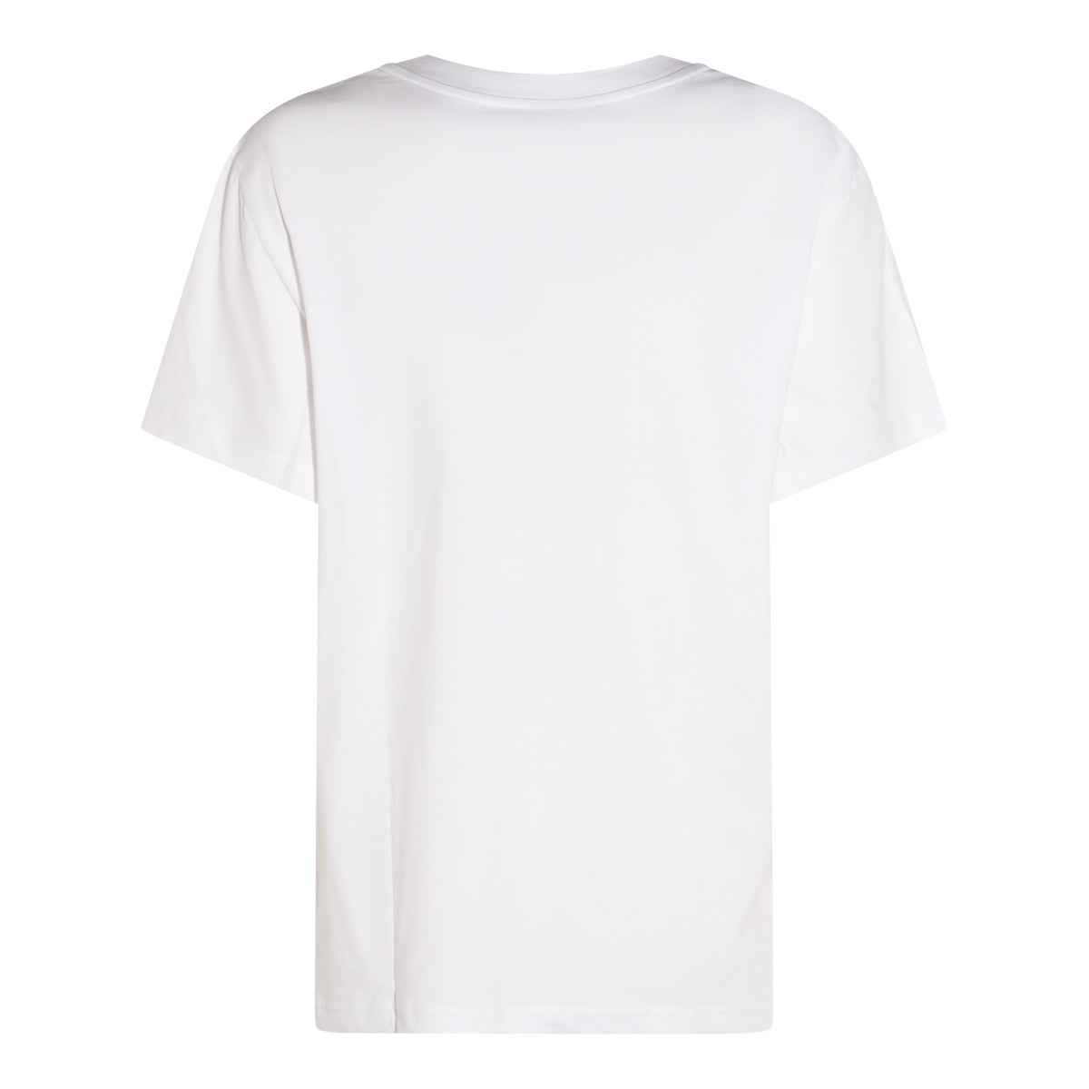 WHITE COTTON T-SHIRT