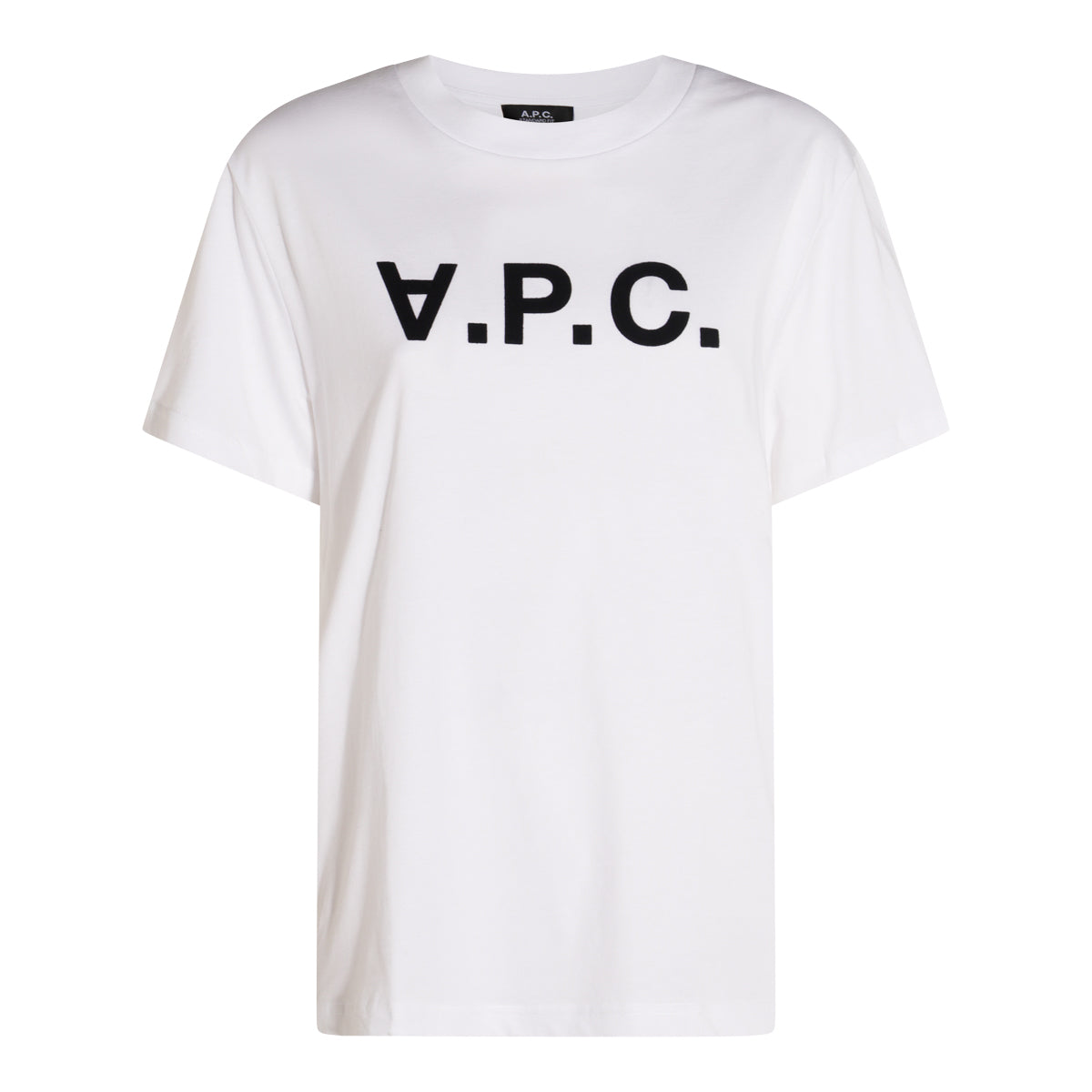 WHITE COTTON T-SHIRT