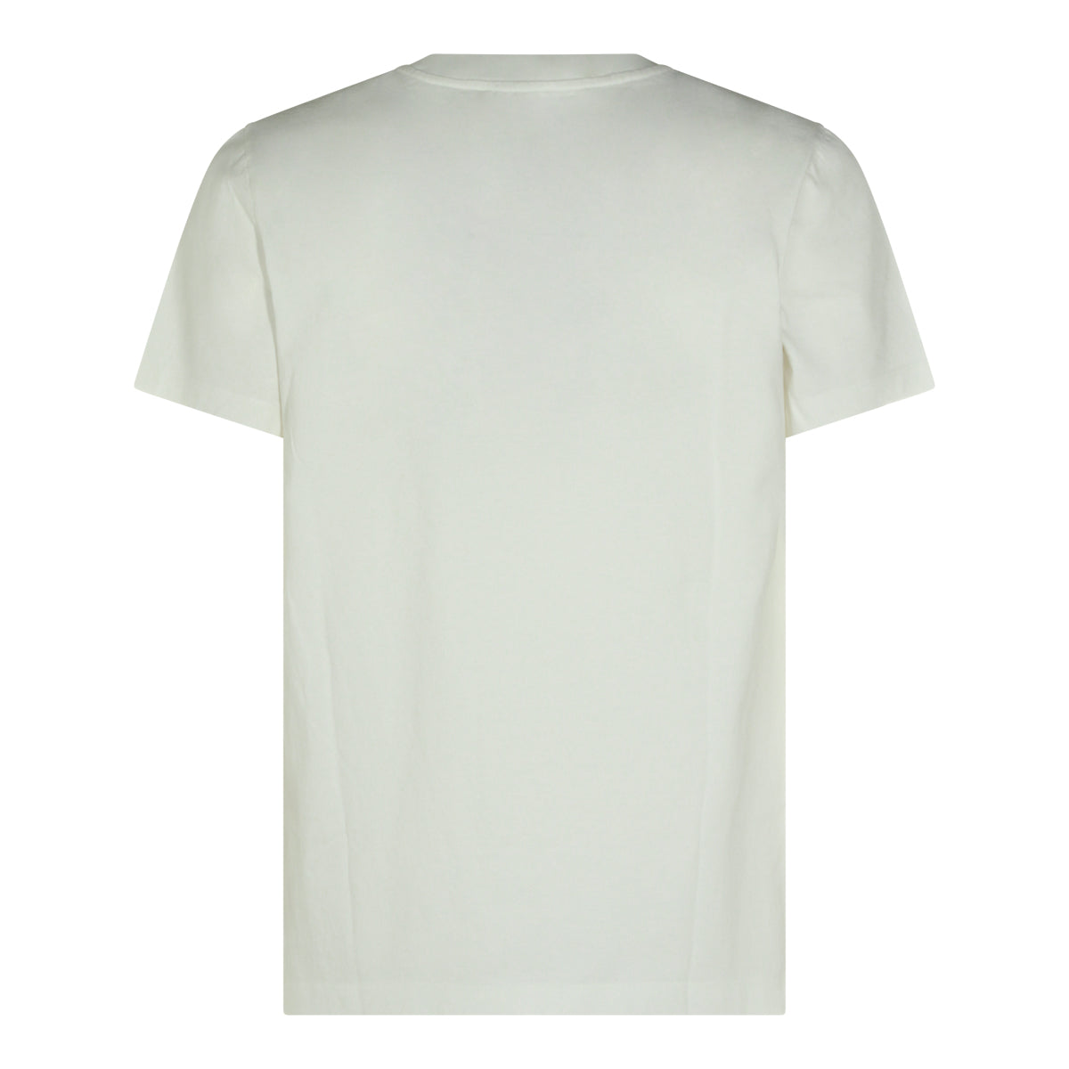 WHITE COTTON T-SHIRT