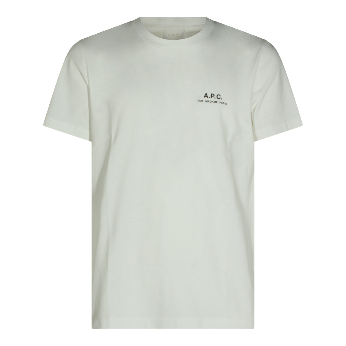 WHITE COTTON T-SHIRT