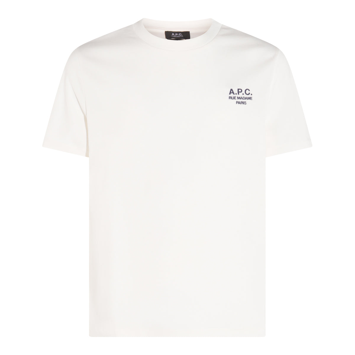 WHITE COTTON T-SHIRT