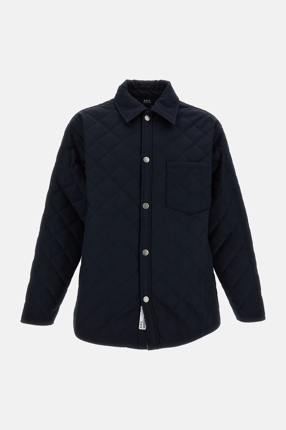 GEORGES QUILTED WOOL BLEND JACKET