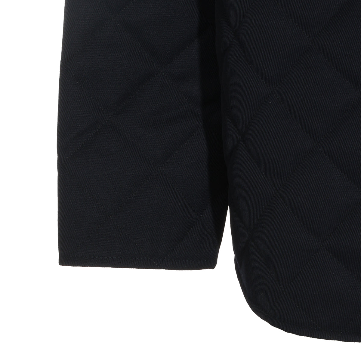 DARK NAVY VIRGIN WOOL BLEND DOWN JACKET