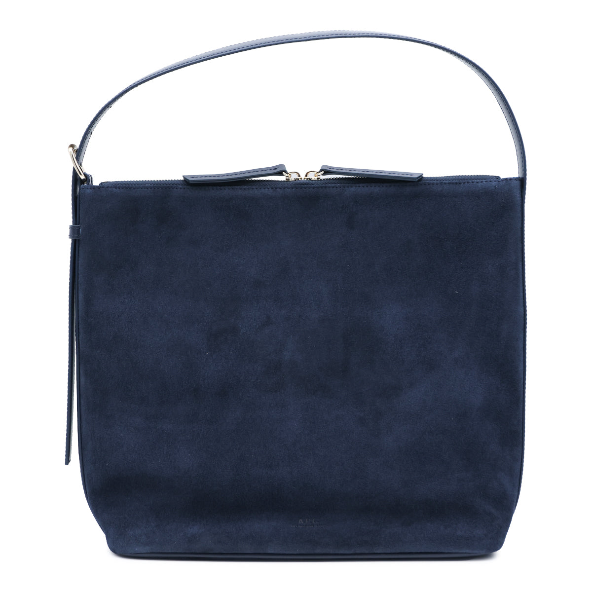 DARK NAVY SUEDE VERA SHOULDER BAG