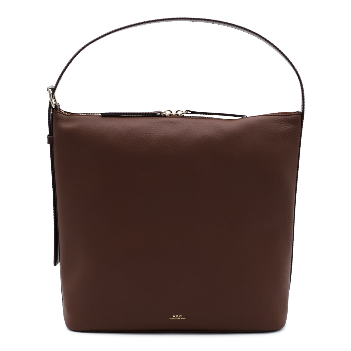 HAZELNUT LEATHER VERA SHOULDER BAG