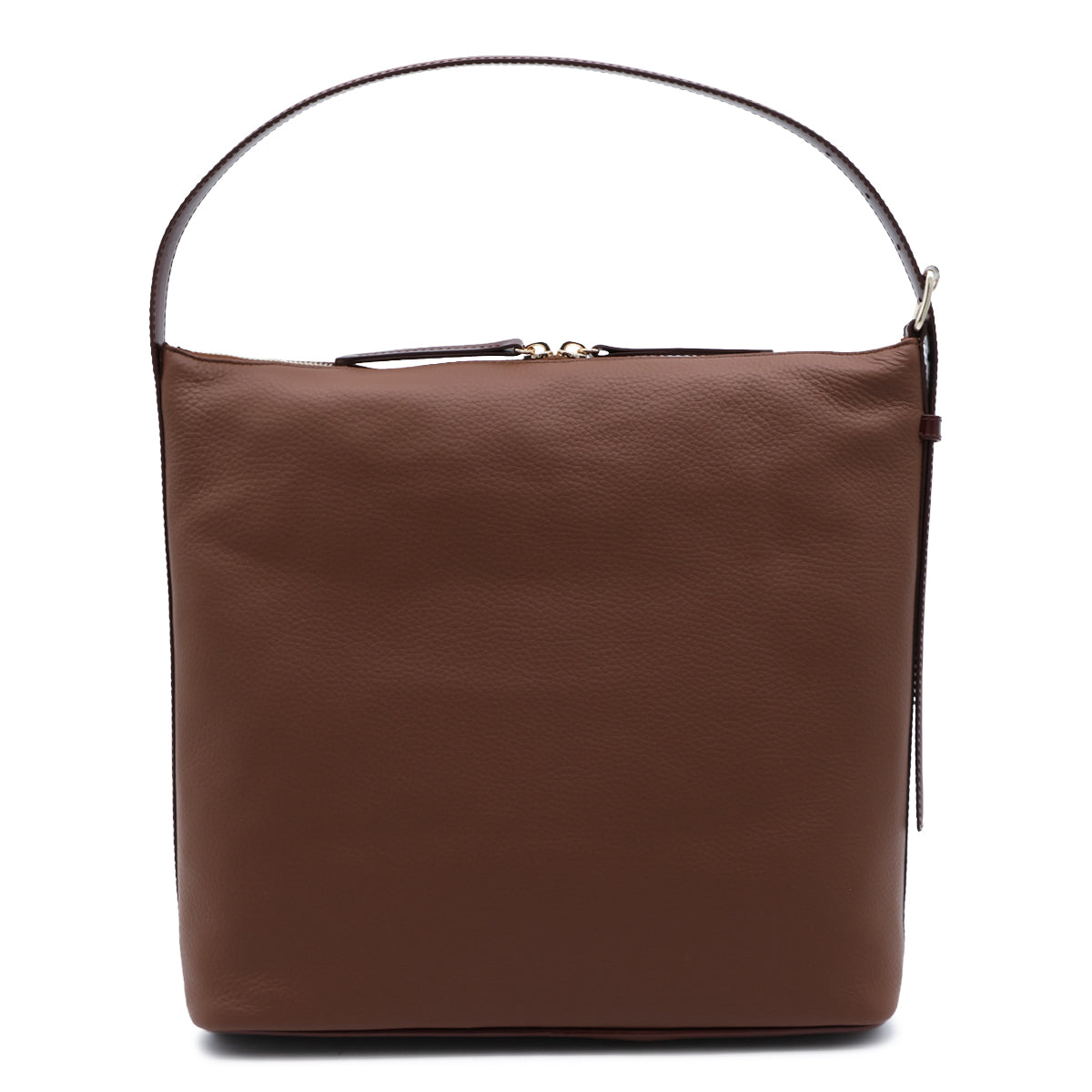 HAZELNUT LEATHER VERA SHOULDER BAG