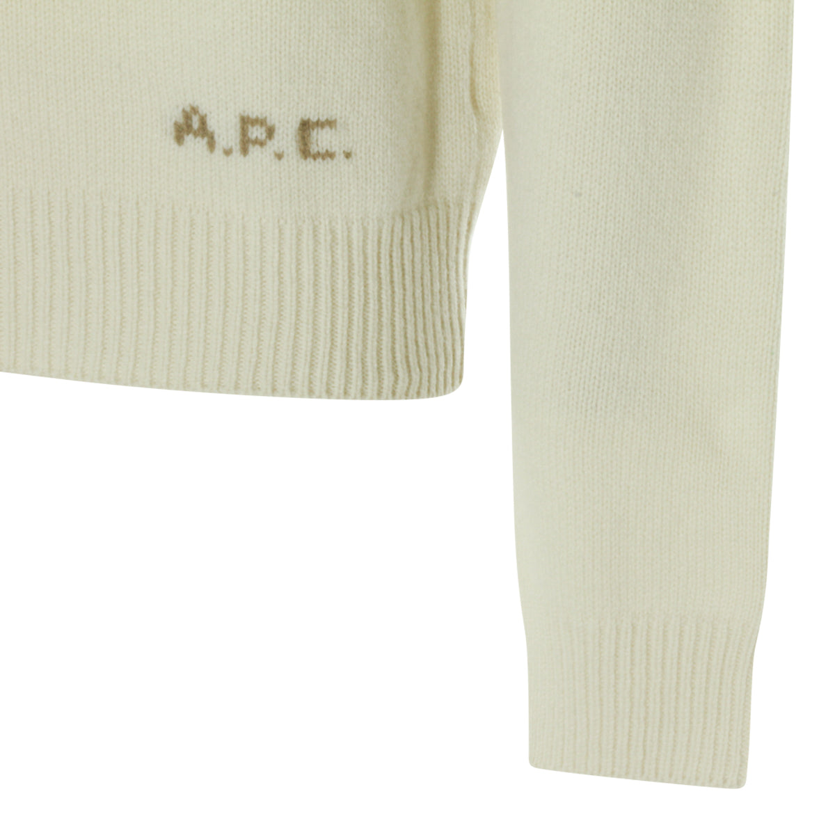 ECRU WOOL KNITWEAR