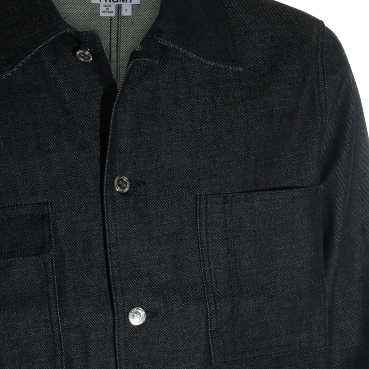 BLUE COTTON DENIM JACKET