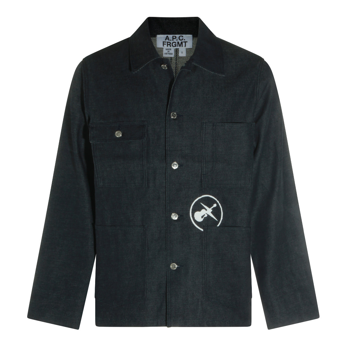 BLUE COTTON DENIM JACKET