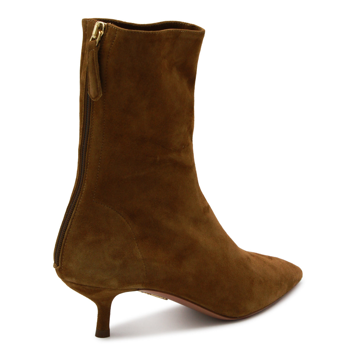 BROWN LEATHER MONTMARTRE 50 BOOTS
