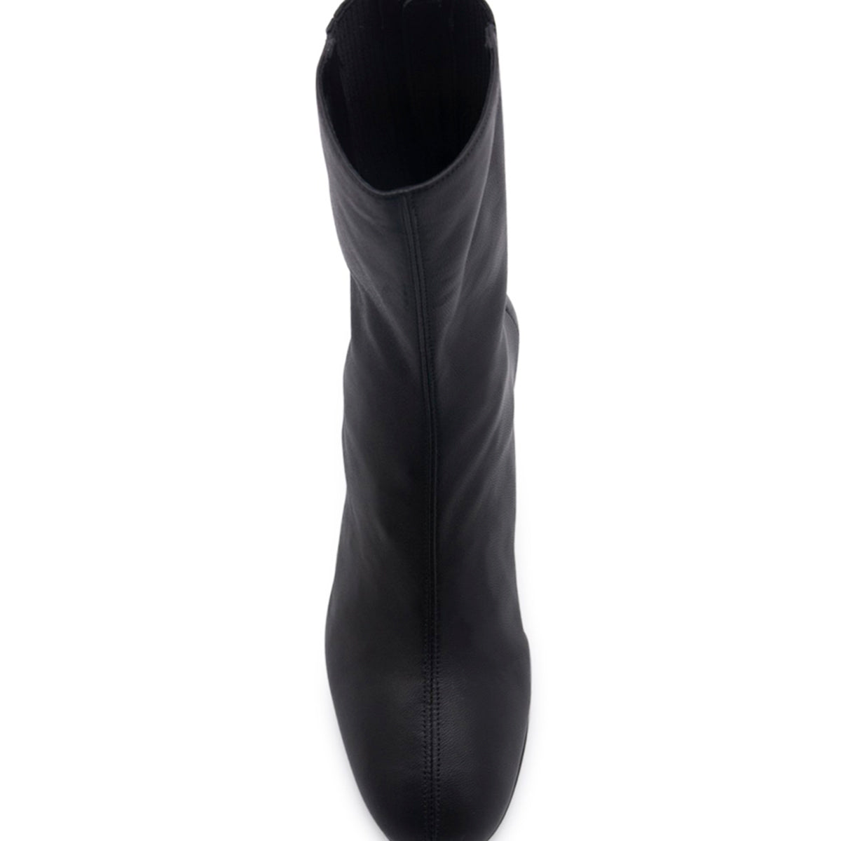 BLACK LEATHER SAINT HONORE BOOTS