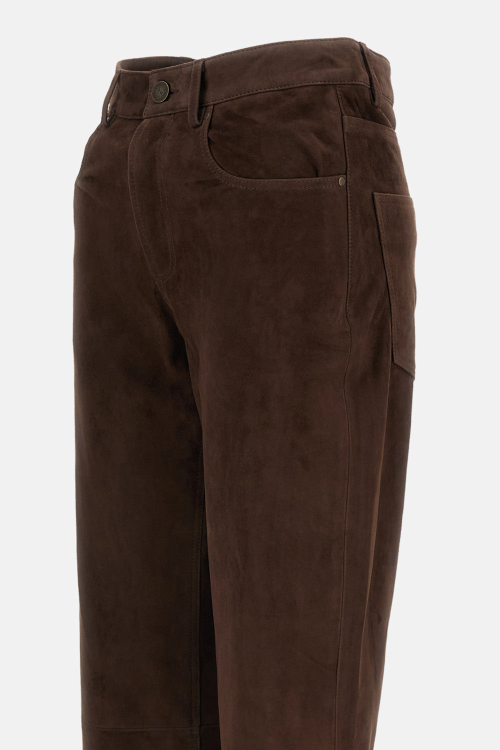 SUEDE TROUSERS
