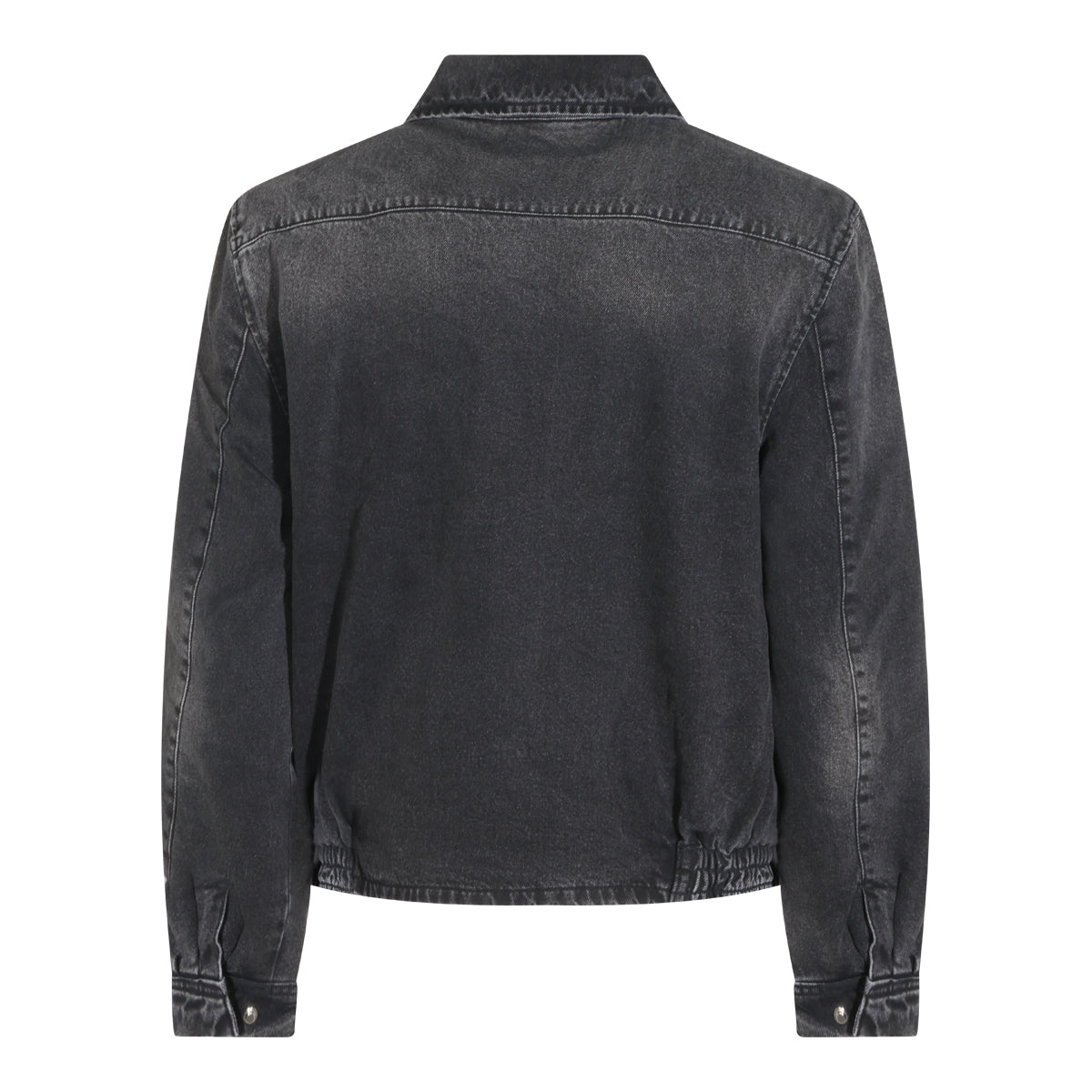 BLACK COTTON CASUAL JACKET