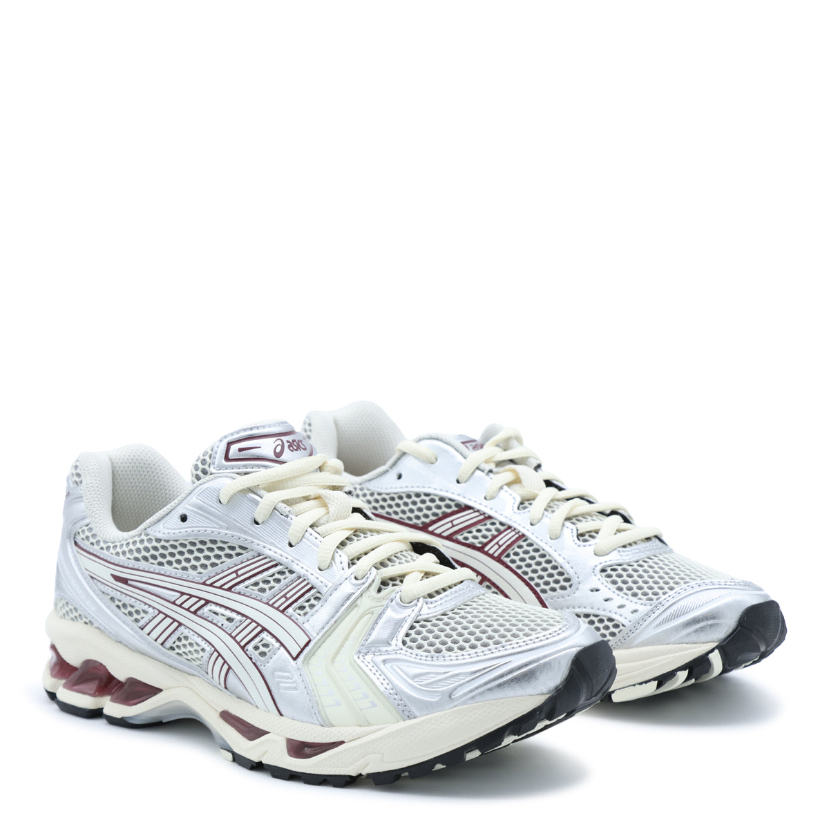 IVORY AND CREAM GEL KAYANO 14 SNEAKERS