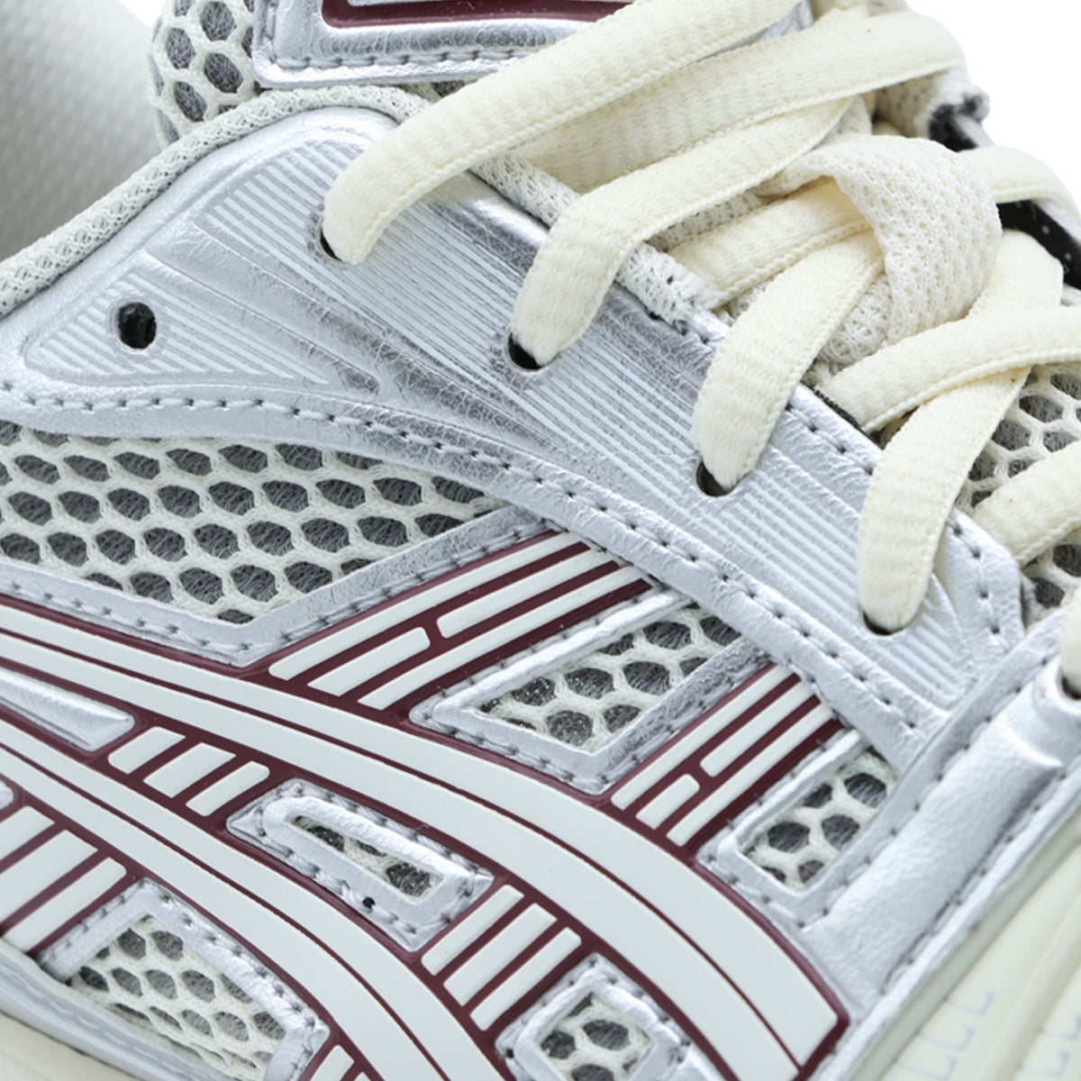 IVORY AND CREAM GEL KAYANO 14 SNEAKERS