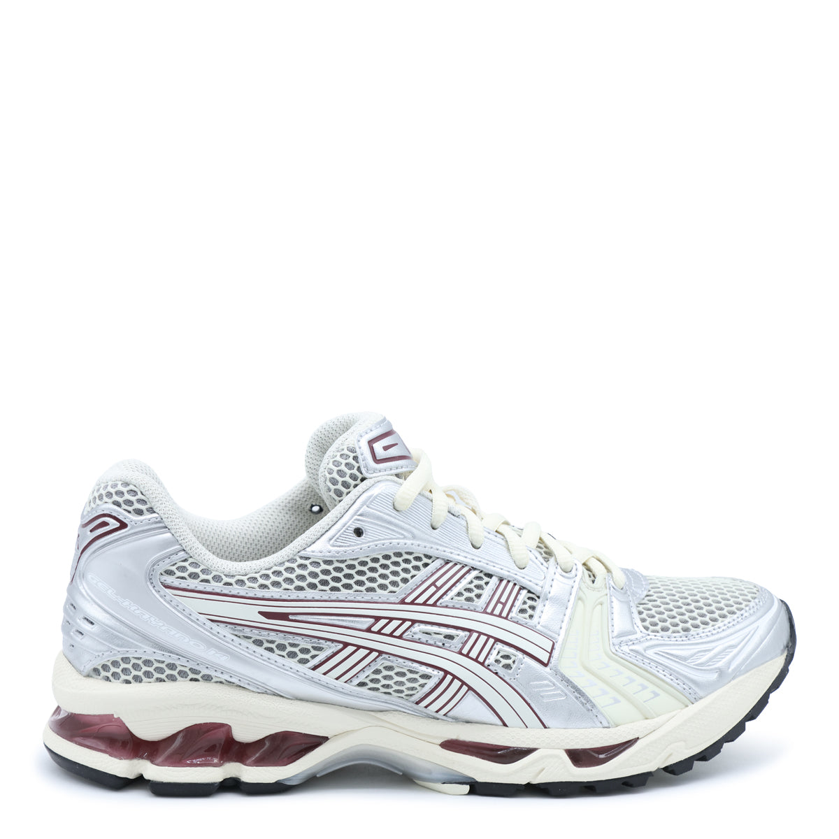 IVORY AND CREAM GEL KAYANO 14 SNEAKERS
