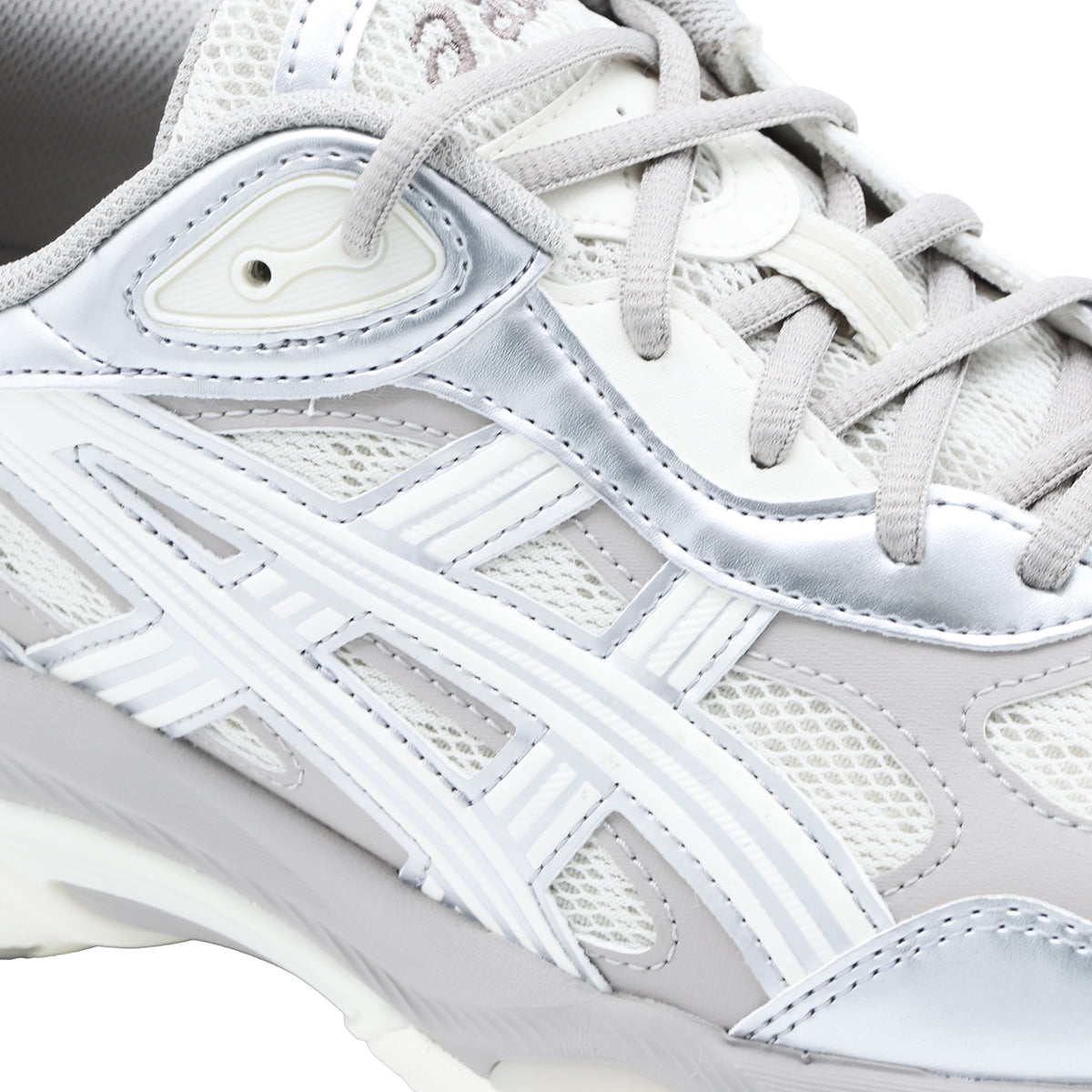 SMOKE GREY AND PURE SILVER GEL NYC 2.0 SNEAKERS