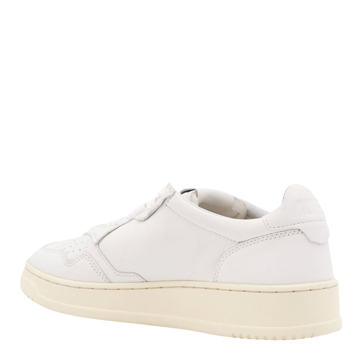 GOAT WHITE LEATHER 01 LOW SNEAKERS