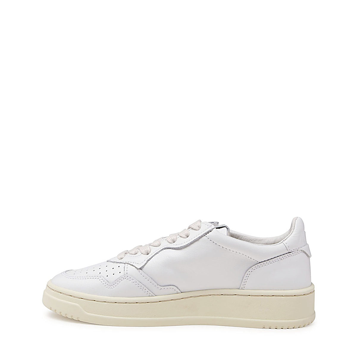 WHITE LEATHER 01 LOW SNEAKERS