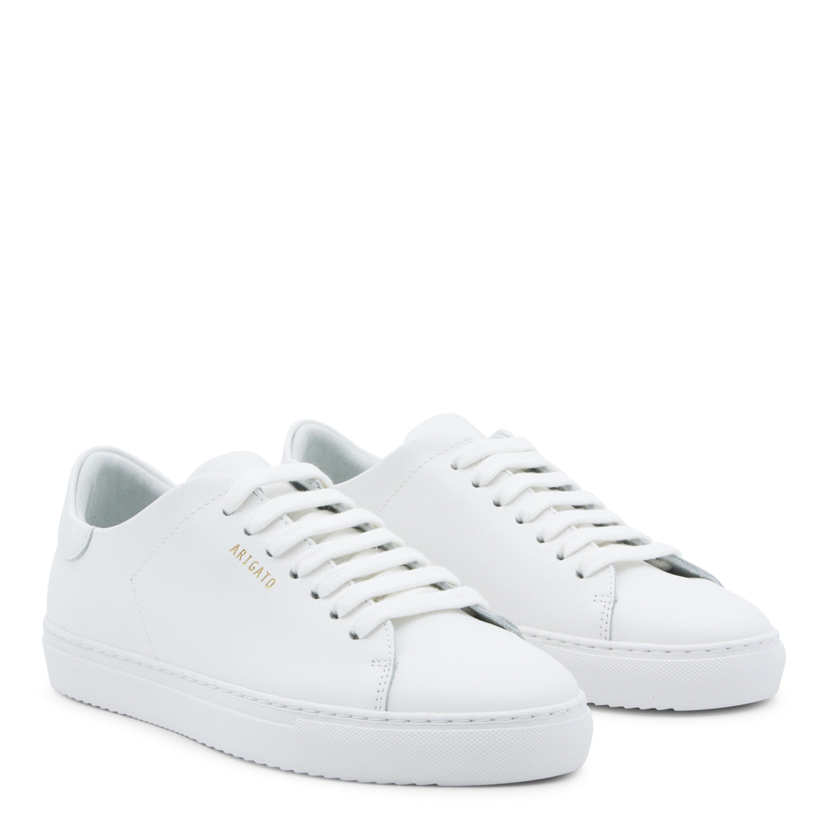 WHITE LEATHER SNEAKERS