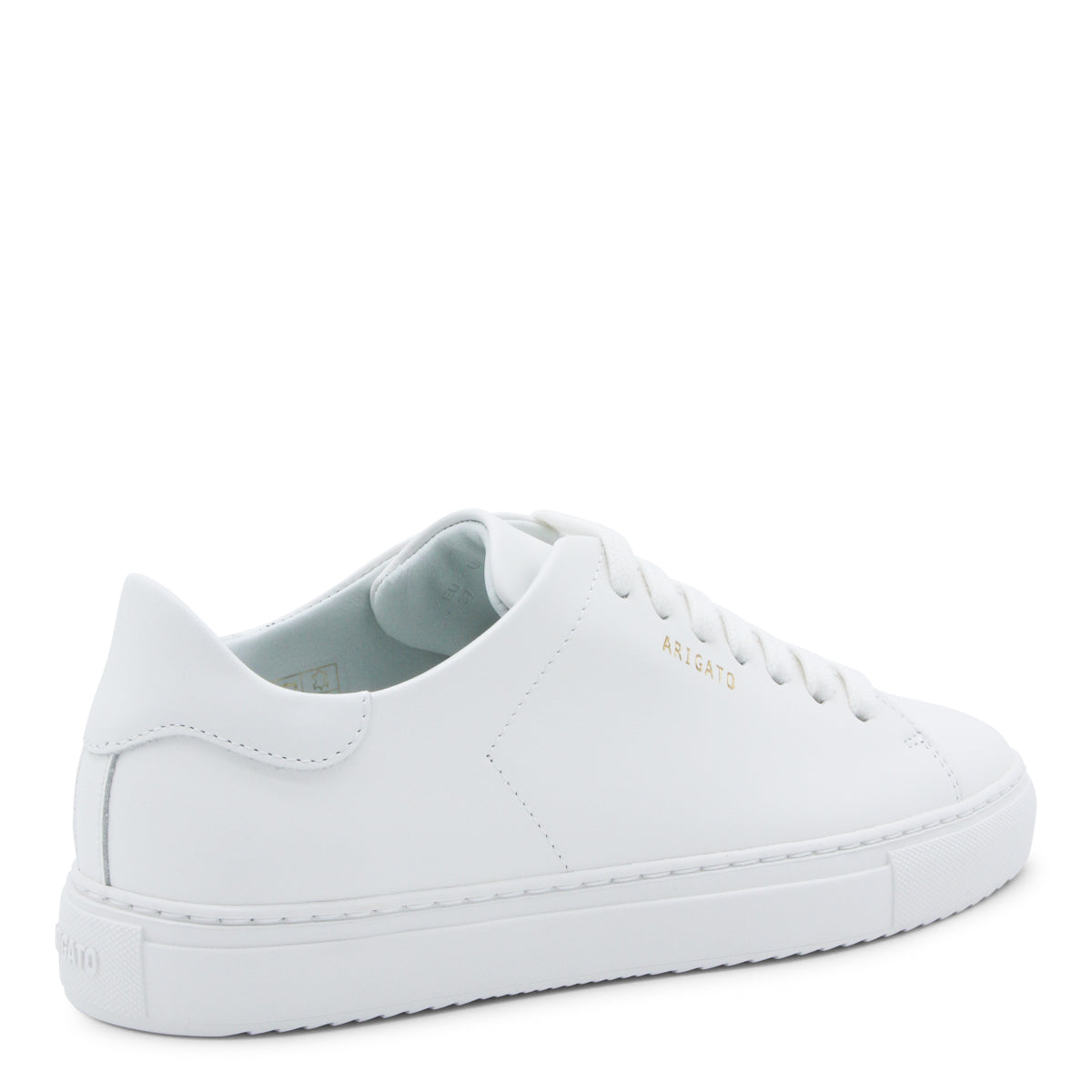 WHITE LEATHER SNEAKERS