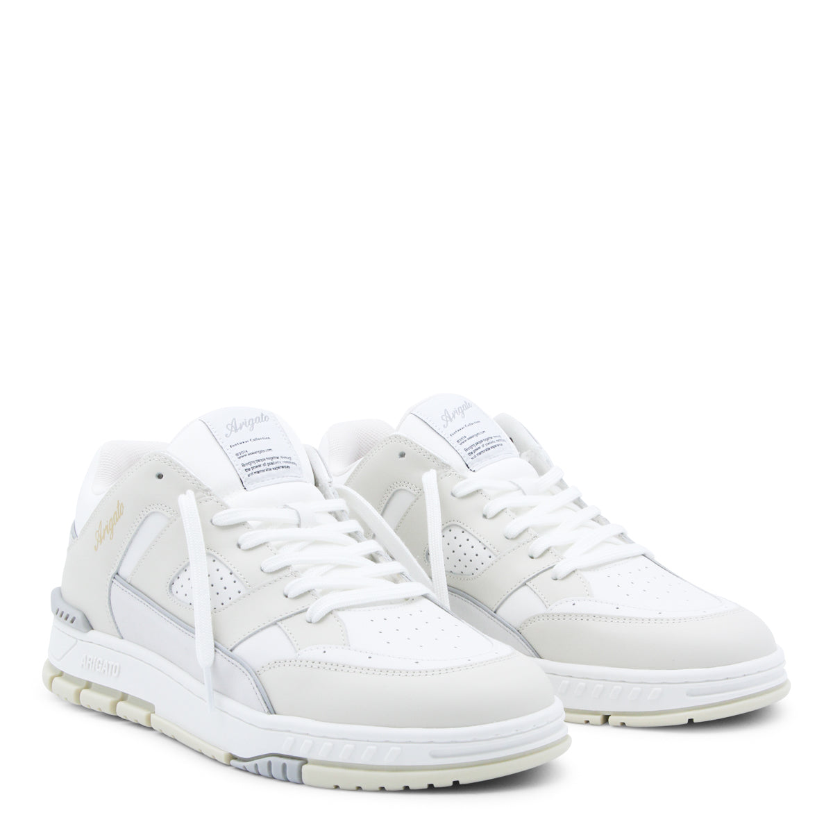 WHITE LEATHER SNEAKERS