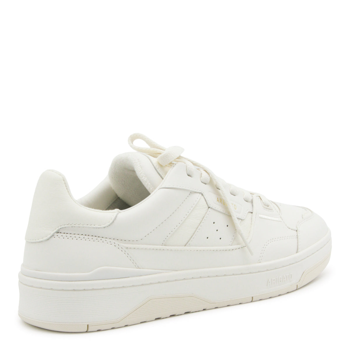 OFF-WHITE LEATHER CLAY SNEAKERS