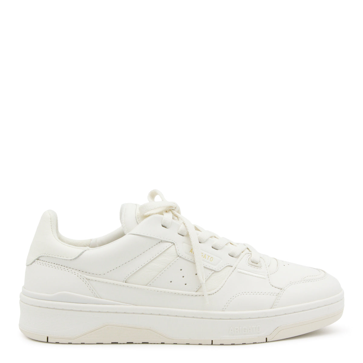 OFF-WHITE LEATHER CLAY SNEAKERS