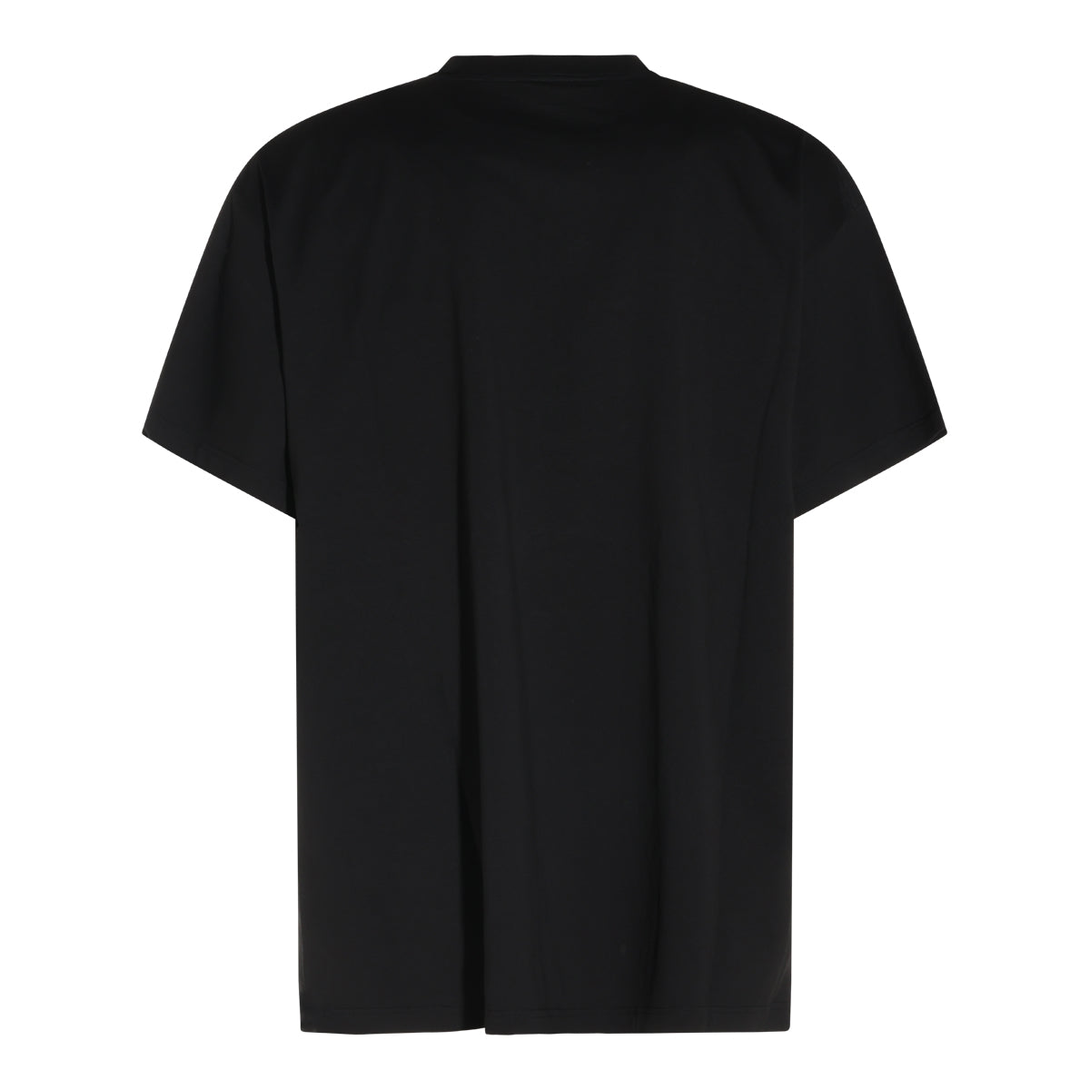 BLACK COTTON T-SHIRT