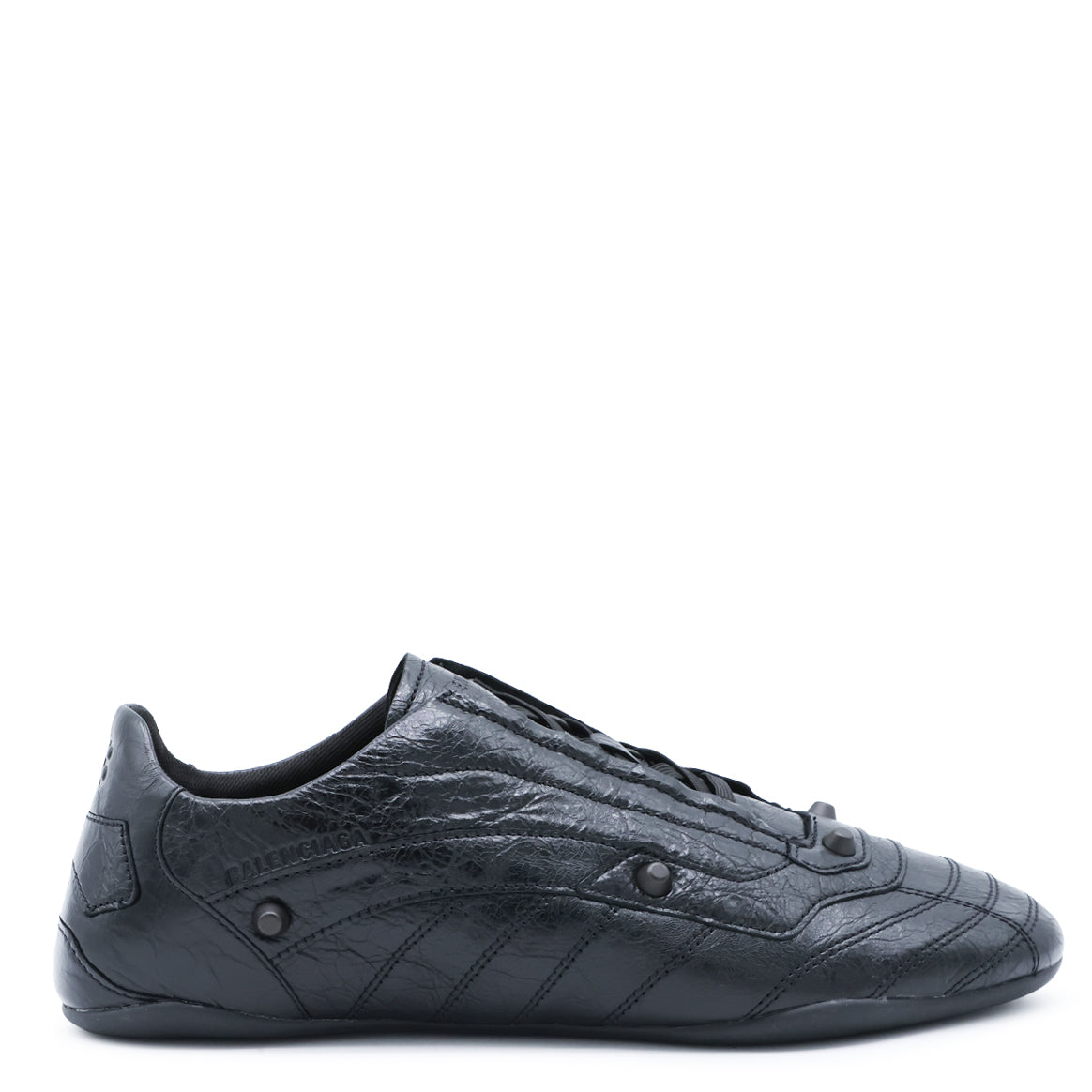 BLACK LEATHER CITY SNEAKERS