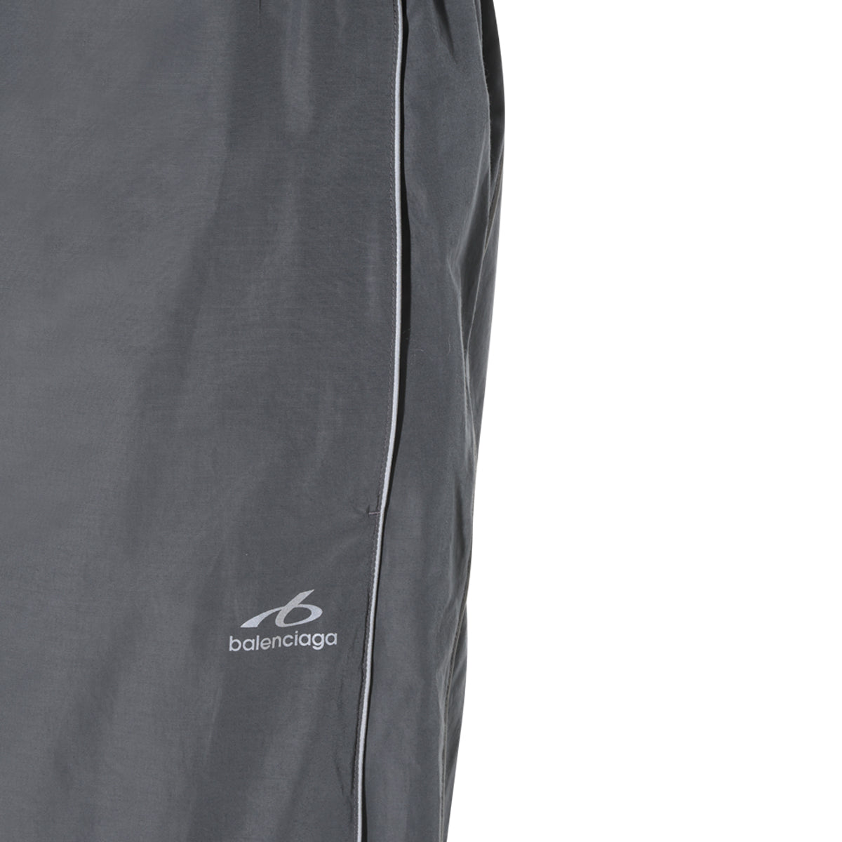 GREY COTTON TRACK PANTS