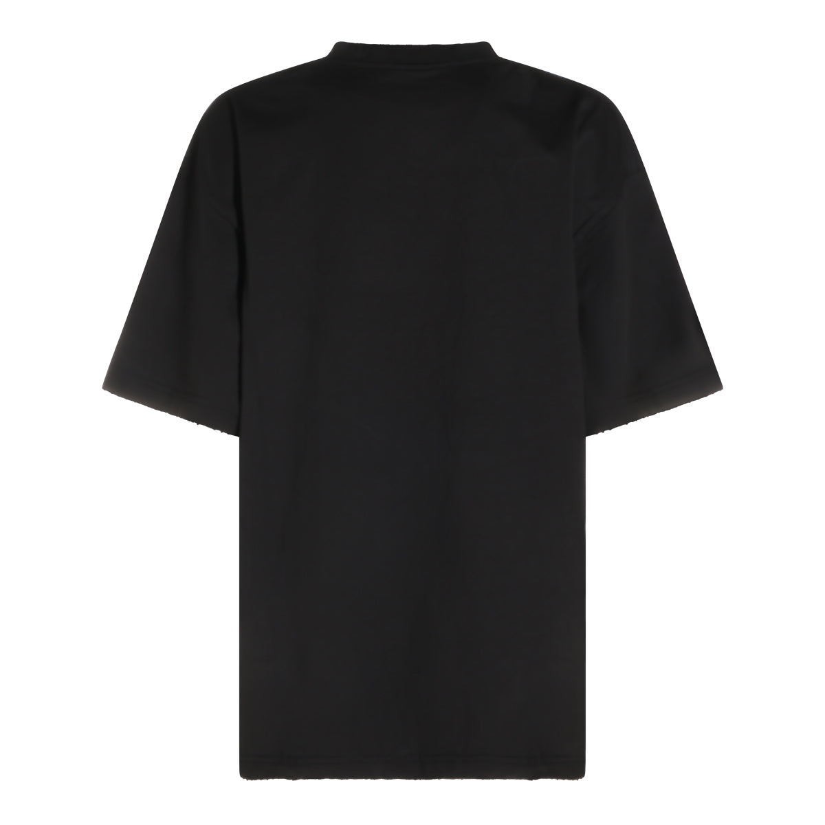 BLACK COTTON T-SHIRT