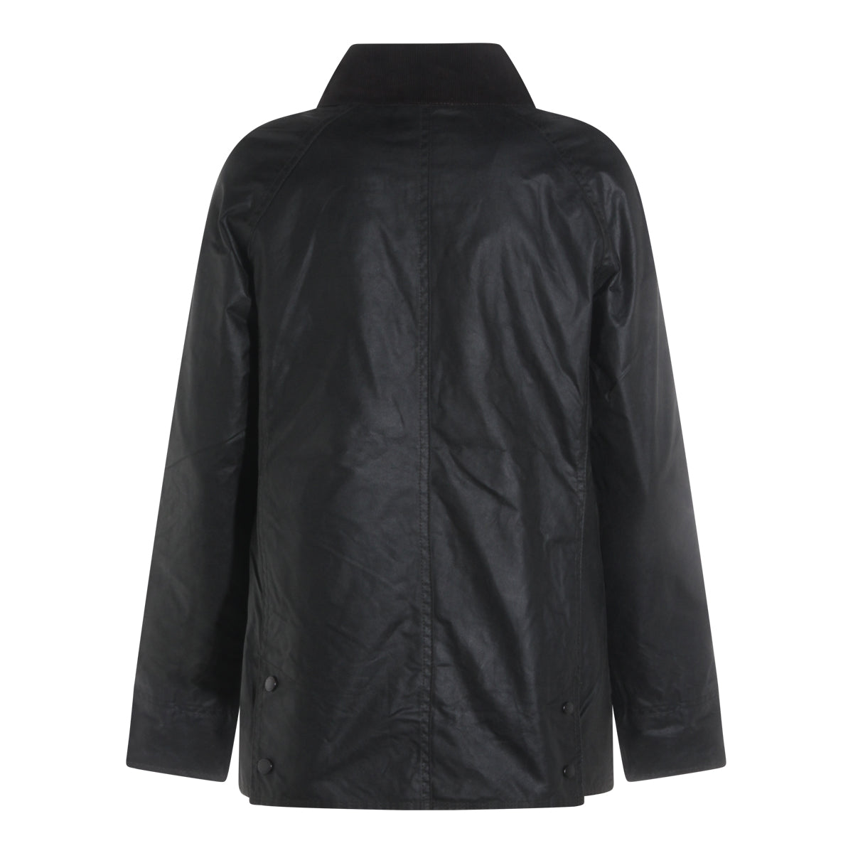 BLACK COTTON CASUAL JACKET