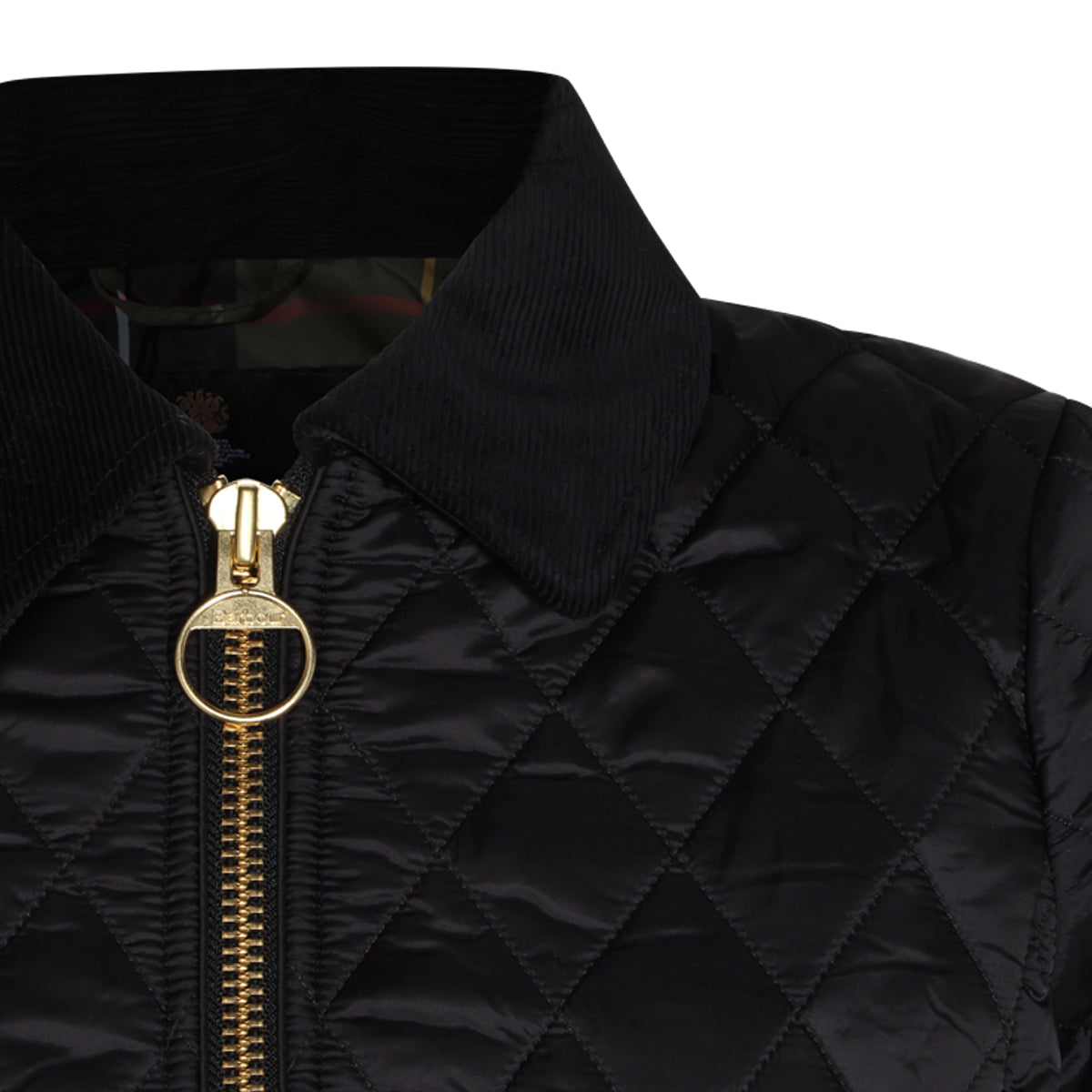 BLACK BEADNELL QUILTED DOWN JACKET
