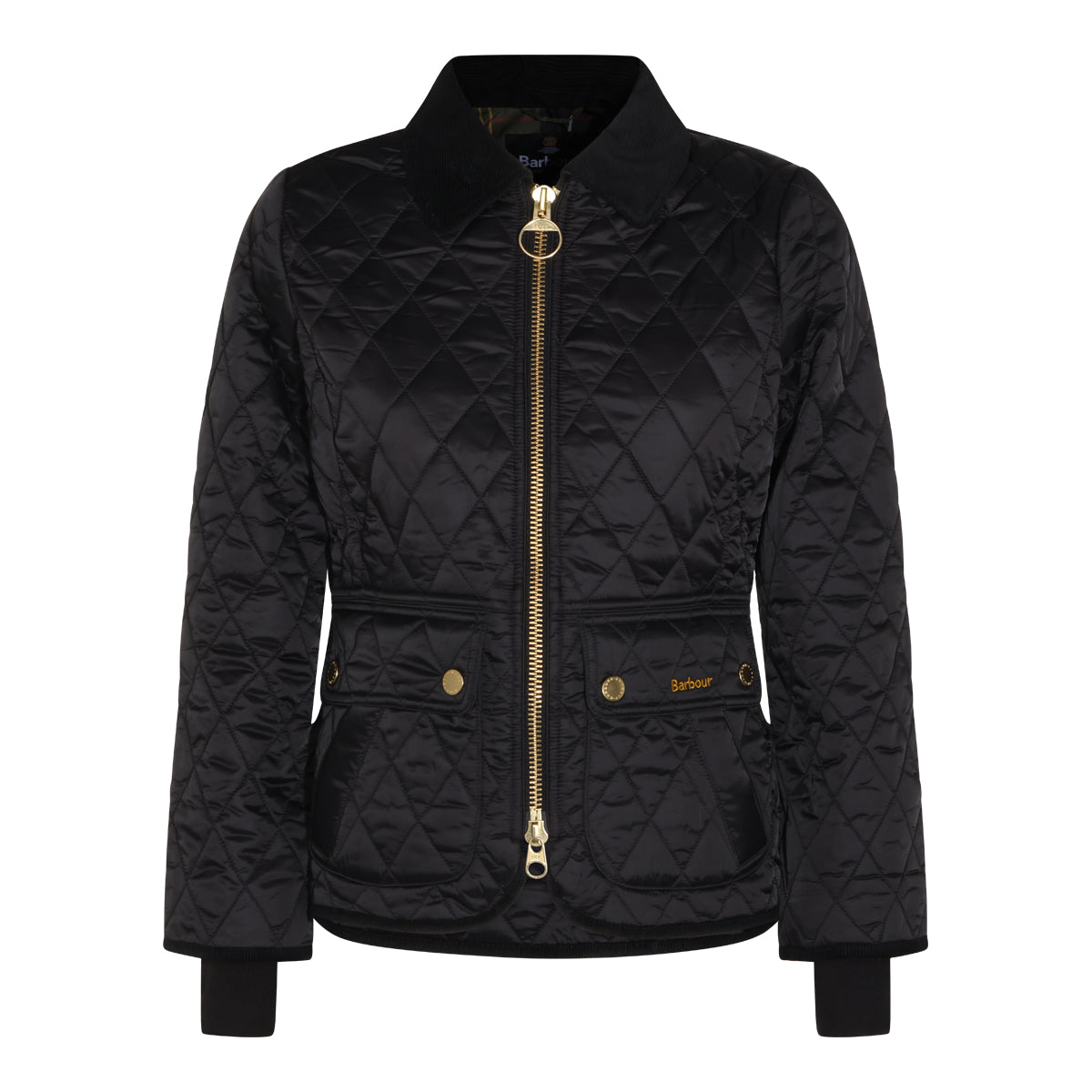 BLACK BEADNELL QUILTED DOWN JACKET
