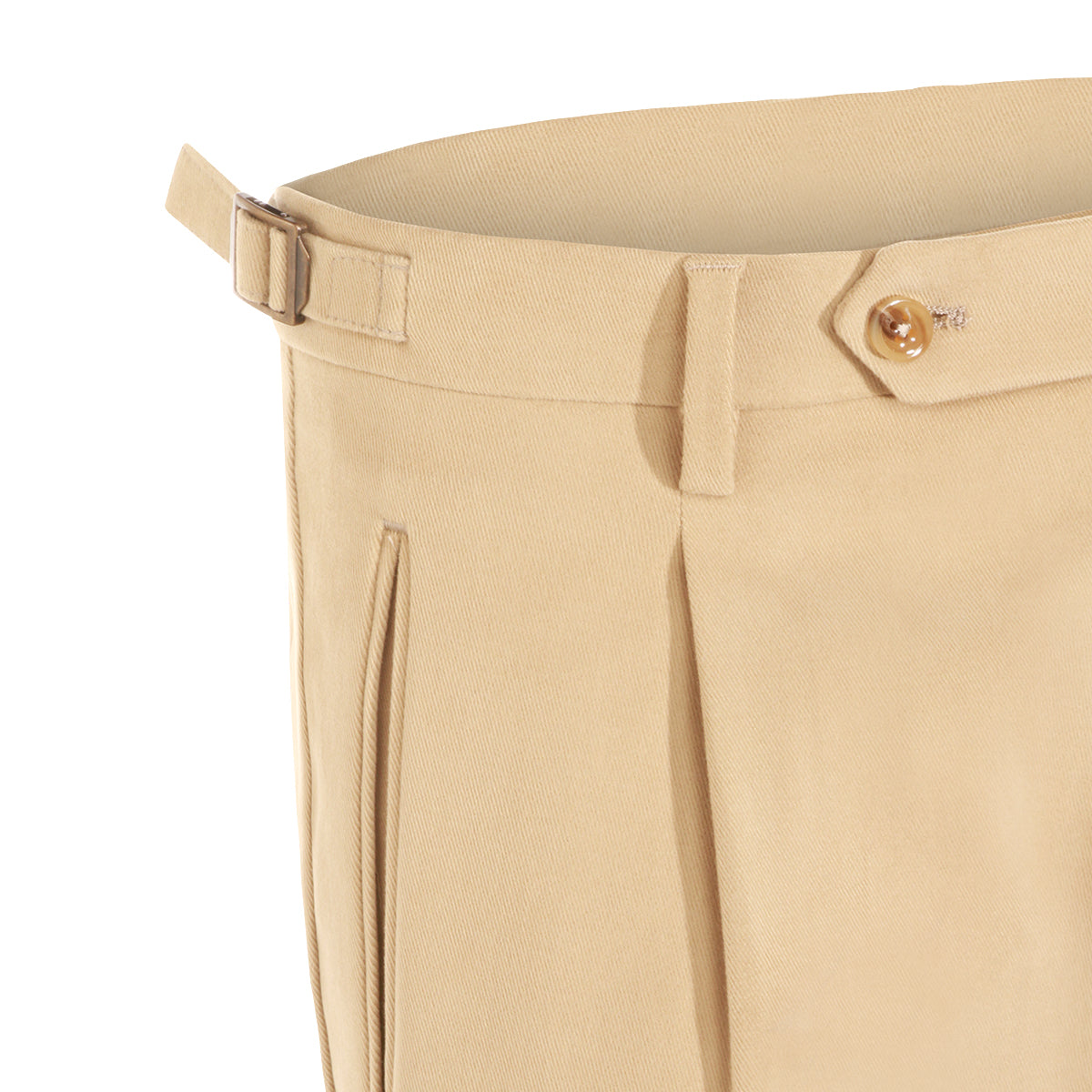 BEIGE COTTON PANTS